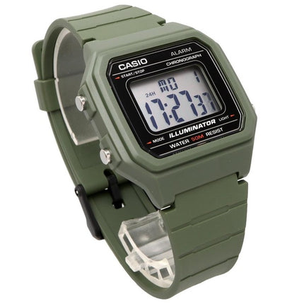 Casio Youth digitaalinen hartsiranneke Quartz W-217H-3AV miesten kello