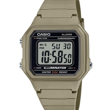 Casio Youth digitaalinen hartsihihna kvartsi W-217H-5AV miesten kello