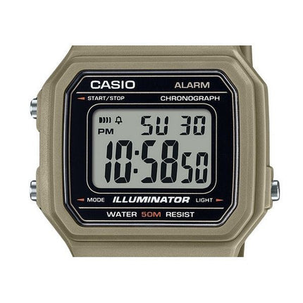 Casio Youth digitaalinen hartsihihna kvartsi W-217H-5AV miesten kello