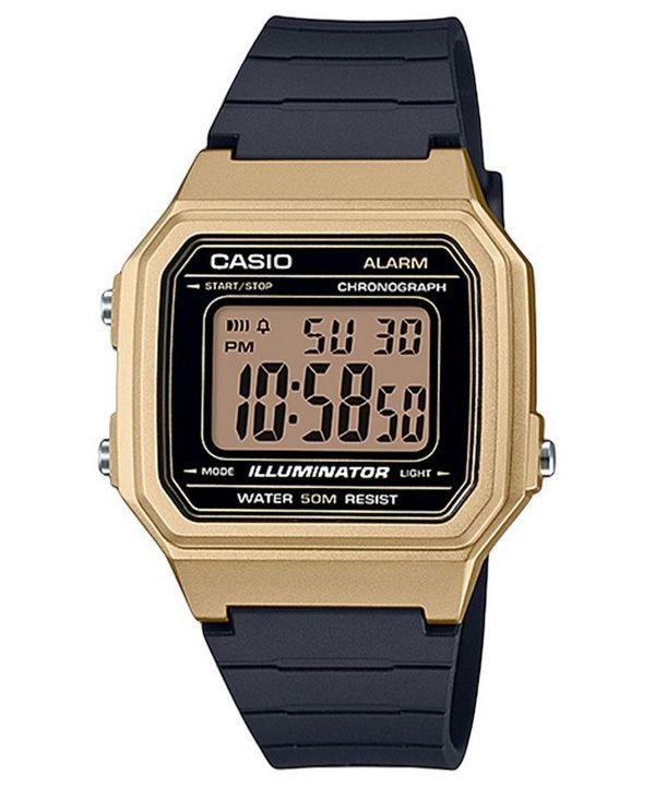 Casio Youth digitaalinen sininen hartsihihna kvartsi W-217HM-9AV miesten kello