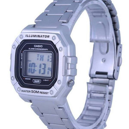 Casio Youth digitaalinen ruostumattomasta teräksestä valmistettu W-218HD-1A W218HD-1 miesten kello