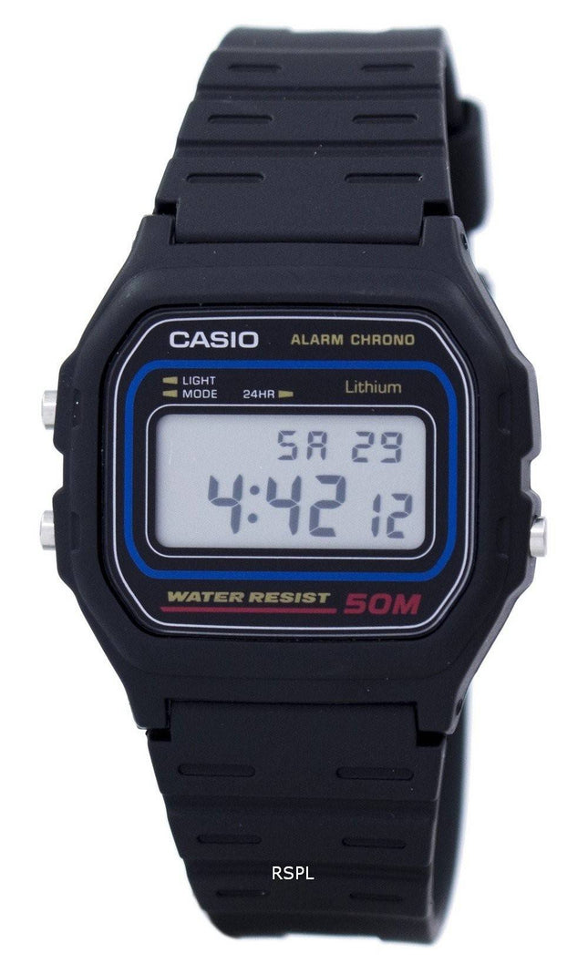 Casio hälytys Chrono Digital W 59 1VQ Miesten Kello