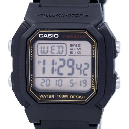 Casio Digital hälytys valaisin 9AVDF / 800HG/W W 800HG 9AV Miesten kello