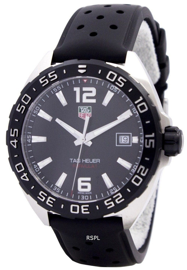 Tag Heuer Formula 1 musta soittaa WAZ1110. FT8023 Miesten kello