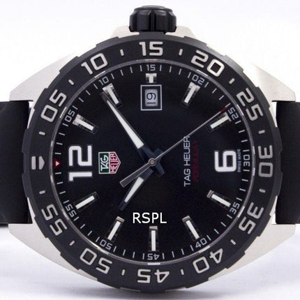 Tag Heuer Formula 1 musta soittaa WAZ1110. FT8023 Miesten kello