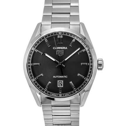 Tag Heuer Carrera Date ruostumaton teräs musta kellotaulu automaattinen WBN2110.BA0639 100M miesten kello