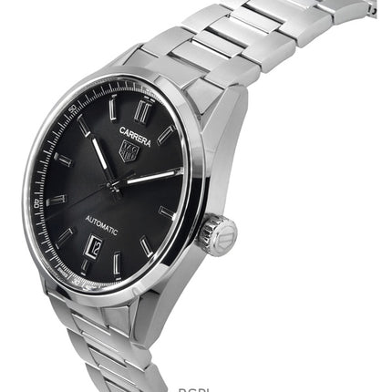 Tag Heuer Carrera Date ruostumaton teräs musta kellotaulu automaattinen WBN2110.BA0639 100M miesten kello