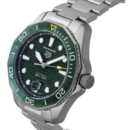 Tag Heuer Aquaracer Professional Date Titanium Green kellotaulu automaattinen sukeltaja WBP208B.BF0631 300M miesten kello