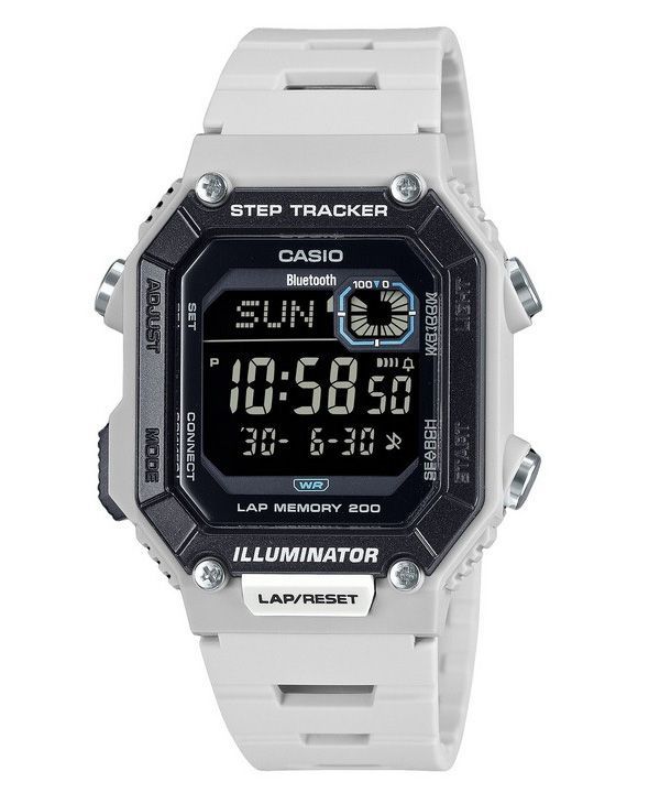 Casio Standard Digital Smartphone Link Step Tracker Hartsihihna Kvartsi WS-B1000-8BV 100M Miesten kello