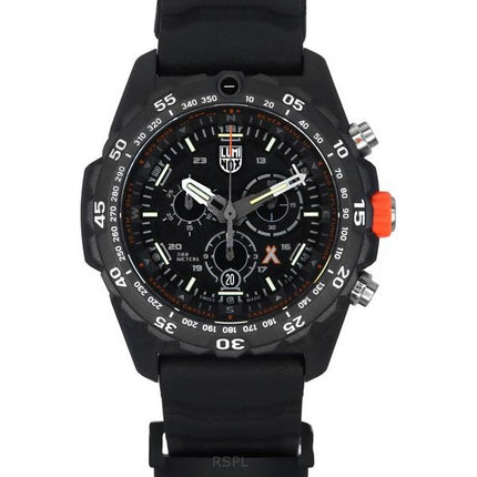 Luminox Bear Grylls Survival Master Series Chronograph Black Dial Quartz Diver's XB.3741 200M miesten kello