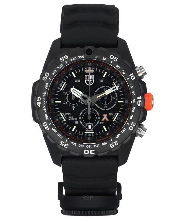 Luminox Bear Grylls Survival Master Series Chronograph Black Dial Quartz Diver's XB.3741 200M miesten kello