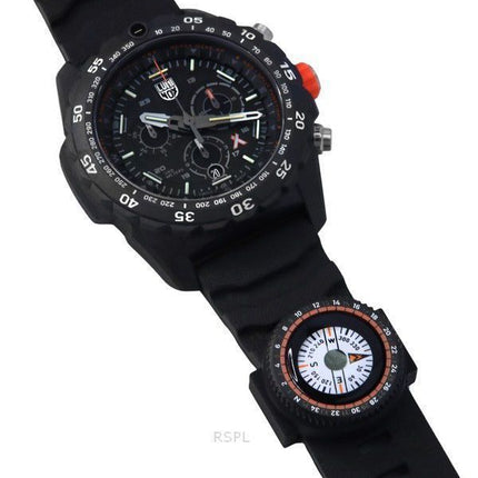 Luminox Bear Grylls Survival Master Series Chronograph Black Dial Quartz Diver's XB.3741 200M miesten kello