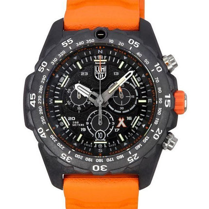 Luminox Bear Grylls Survival Master Series Chronograph Black Dial Quartz Diver's XB.3749 300M miesten kello kompassilla