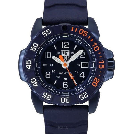 Luminox Navy SEAL Foundation Takaisin siniseen sarjaan Quartz Diver&#39,s XS.3253.CBNSF.SET 200M miesten kello lisähihnalla