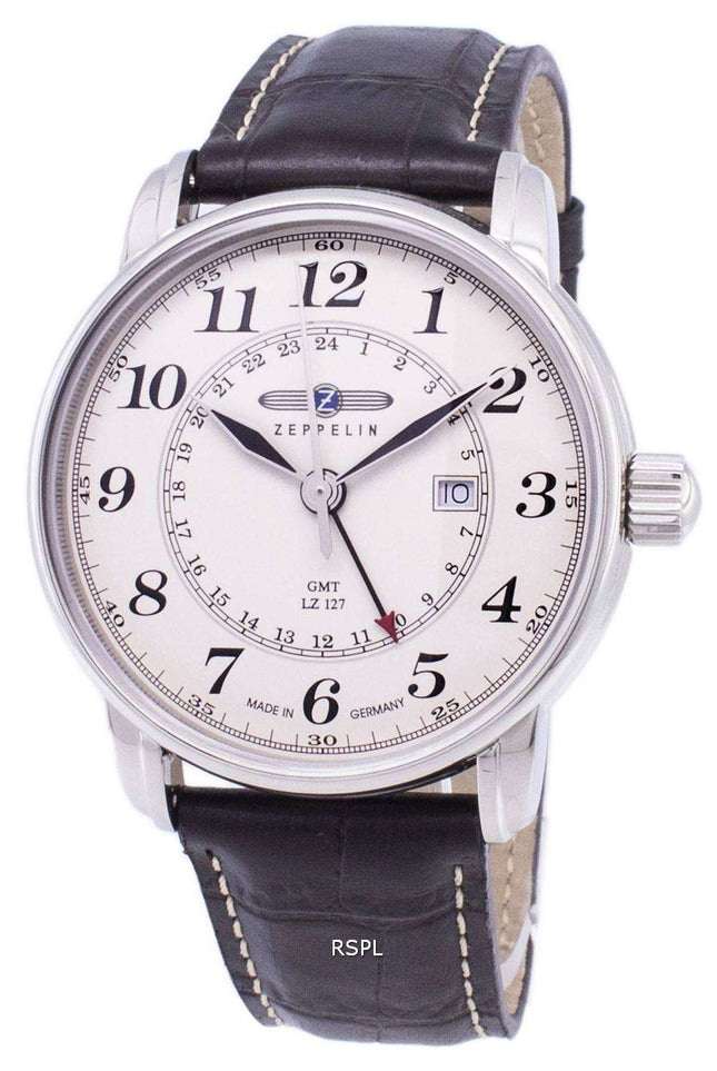 Zeppelin sarjan LZ127 Graf Saksa teki 7642-5 76425 Miesten Watch