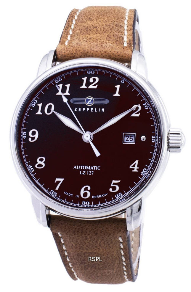 Zeppelin sarjan LZ127 Graf 8656 3 86563 Saksa teki Miesten Watch