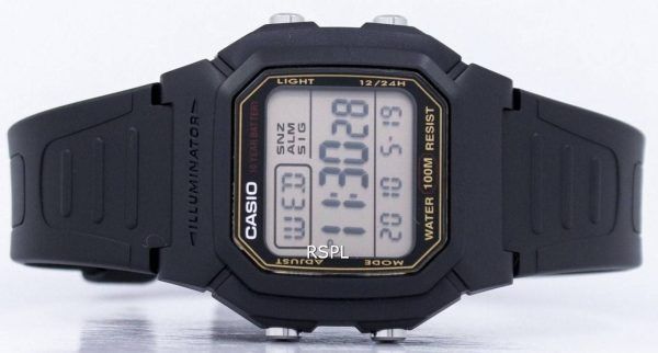 Casio Digital hälytys valaisin 9AVDF / 800HG/W W 800HG 9AV Miesten kello