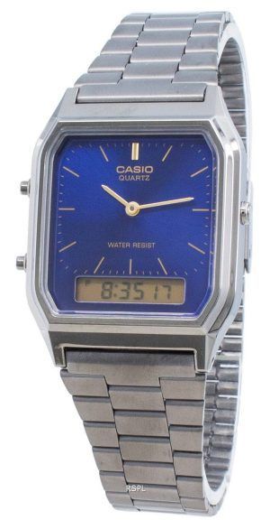 Casio Quartz AQ-230GG-2A Dual Time Unisex -kello