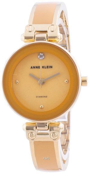 Anne Klein 1980MGGB Quartz Diamond Accents Naistenkello