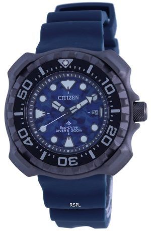 Citizen Promaster polyuretaanihihna Eco-Drive BN0228-06W 200M miesten kello