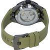 Edox Delfin Mecano Green Skeleton Dial automaattinen sukeltaja 85303357GNCAVVONB 200M miesten kello