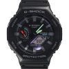 Casio G-Shock analoginen digitaalinen mobiililinkki, musta hartsihihna, kestävä aurinkoenergia GA-B2100-1A 200M miesten kello