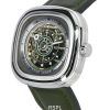 Sevenfriday T-Series Green-T Skeleton Kellotaulu Automaattinen T1/06 SF-T1-06 Miesten kello