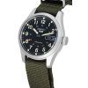 Seiko 5 Sports Green Zone keskikentän musta kellotaulu automaattinen SRPJ85K1 100M miesten kello