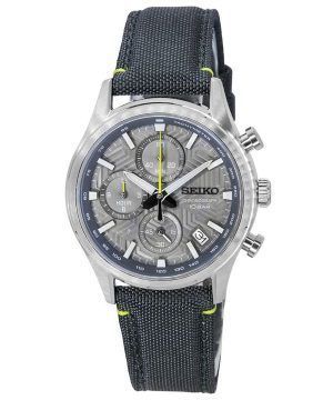 Seiko Conceptual Chronograph Nylon Range Harmaa Kellotaulu Kvartsi SSB423P1 100M Miesten kello