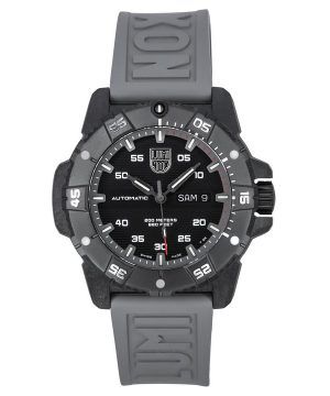 Luminox Master Carbon SEAL harmaa kumihihna musta kellotaulu Sveitsin automaattinen sukeltaja XS.3862 200M miesten kello