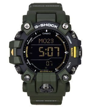 Casio G-Shock Mudman Master Of G-Land Digital Green Resin Range Solar GW-9500-3 200M miesten kello