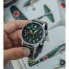 AVI-8 Hawker Hurricane Carey Dual Time Merville Green Dial Quartz AV-4088-02 Miesten kello