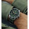 AVI-8 Hawker Hurricane Carey Dual Time Merville Green Dial Quartz AV-4088-02 Miesten kello