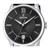 Festina Classics nahkaranneke, musta kellotaulu kvartsi F20426-3 miesten kello