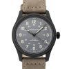 Hamilton Khaki Field Titanium Nahkahihna Harmaa Kellotaulu H70215880 100M Miesten kello