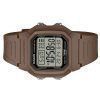 Casio Digital Brown Dual Time Resin Range Quartz W-800H-5AV 100M Miesten kello