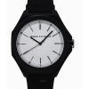 Armani Exchange silikonihihna valkoinen kellotaulu Quartz AX4600 miesten kello