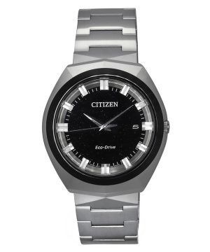 Citizen Eco-Drive 365 ruostumattomasta teräksestä valmistettu musta kellotaulu BN1014-55E 100M miesten kello