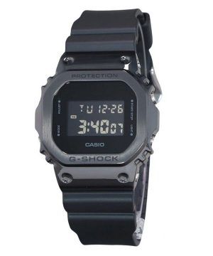 Casio G-Shock digitaalinen metallikehys hartsihihna, kvartsi GM-5600UB-1 200M miesten kello