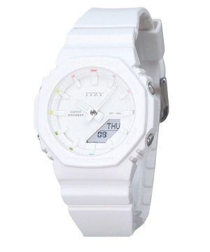Casio G-Shock analoginen digitaalinen ITZY Collaboration valkoinen kellotaulu kvartsi GMA-P2100IT-7A 200M naisten kello