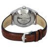 Fossil Heritage Brown LiteHide nahkaranneke Cream kellotaulu automaattinen ME3221 Unisex kello