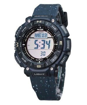 Casio ProTrek Climber Line digitaalinen sininen silikoniranneke, kestävä aurinko PRG-340SC-2 100M miesten kello