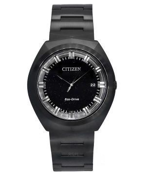 Citizen Eco-Drive 365 ruostumattomasta teräksestä valmistettu musta kellotaulu BN1015-52E 100M miesten kello