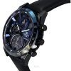 Casio Edifice Nighttime Drive Series Analog Chronograph Black Dial Solar EQS-940NL-1A 100M miesten kello