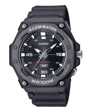 Casio Standard Analoginen Hartsihihna Musta Kellotaulu Kvartsi MW-620H-1A 100M Miesten kello