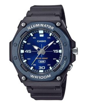 Casio Standard analoginen hartsihihna sininen kellotaulu kvartsi MW-620H-2AV 100M miesten kello