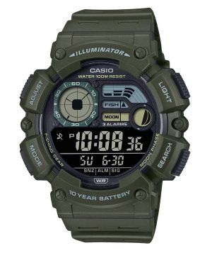 Casio digitaalinen hartsihihna kvartsi WS-1500H-3BV 100M miesten kello