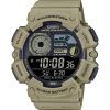 Casio digitaalinen hartsihihna kvartsi WS-1500H-5BV 100M miesten kello