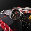 AVI-8 Spitfire Lock Chronograph Airfix Edition Raven Black Dial Quartz AV-4089-09 Miesten kello