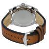 Fossil Machine Ruskea Nahkahihna Sininen Kellotaulu Quartz FS5920 Miesten kello